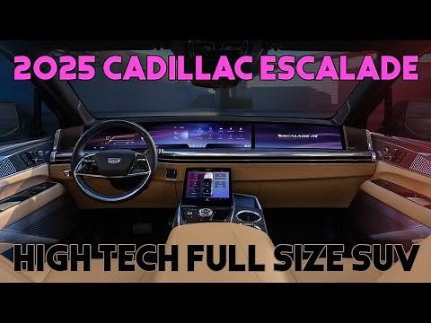 2025 Cadillac Escalade Interior Review