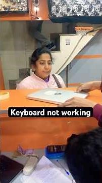 How to Fix HP Laptop Keyboard Keys Not Working | Step-by-Step Guide #shorts