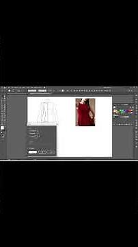 Princess Cut Top Technical Drawing | Adobe Illustrator Fashion Tutorial | Flat Sketch