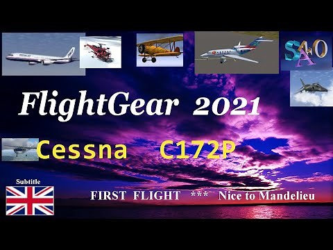 Tutorial FlightGear - Cessna C172P YOUR FIRST FLIGHT