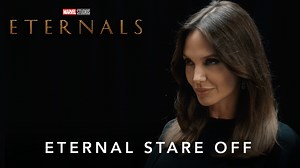 1M views · 10K reactions | It’s Angelina Jolie  the Cast of Marvel Studios’ Eternals in the ULTIMATE staring contest  Watch the stars face off and don’t miss experiencing the film only in theaters THIS FRIDAY! Get Tickets: Fandango.com/Eternals | Marvel Studios | Facebook