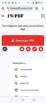 Como convertir Fotos a PDF usando ILovePDF