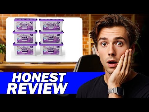 W.E. Choice Moisture Absorbers Review | Lavender Scent Closet & Bathroom Dehumidifier Test