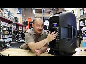 Review of the Pyle PPHP-1537ub Powered Speaker with 1200w and Bluetooth