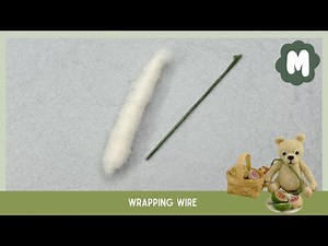 How to Wrap Wire with Wool for Needle Felting