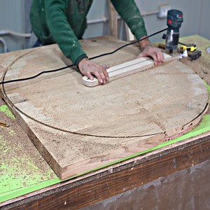 976K views · 3.7K reactions | How to Build a Round Dining Table | DIY & Crafts | Facebook