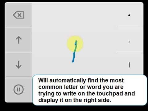 ASUS Touchpad Handwriting