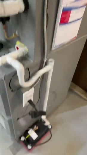 New Allied Air HVAC system.