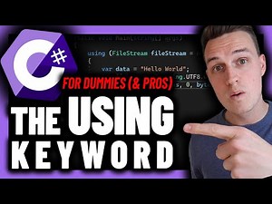 C# Using - Explained for dummies (and Pros)