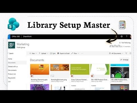 How to create a document library in SharePoint