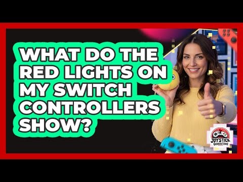 What Do The Red Lights On My Switch Controllers Show?