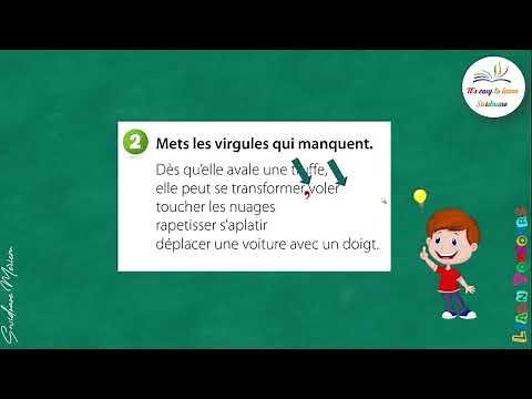 la phrase - exercices CE1 et débutants - تعلم اللغة الفرنسية