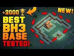 BEST Builder Hall 3 Base w/ PROOF!! | NEW CoC BH3 ANTI 2 STAR Builder Base! | Clash of Clans