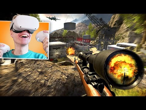 Sniper Elite VR: Quest 2 Gameplay & Review