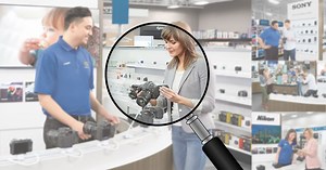 Behind the Curtains of a Best Buy Camera Shop