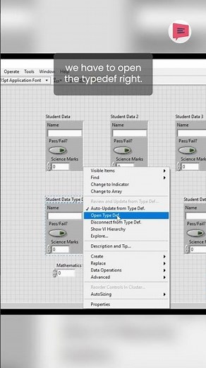 LabVIEW Secrets: Type Definitions Made Easy (Part 3) | Stop Repeating Code! Beginner Guide #tutorial