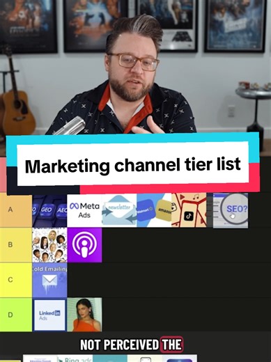 Ranking the Best Marketing Channels: A Comprehensive Tier List