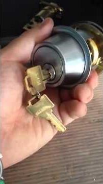 how to Cylinder swap schlage weiser rekeytraining