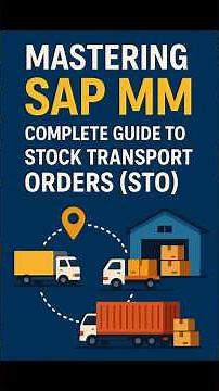 Mastering SAP MM: Complete Guide to Stock Transport Orders (STO) #sapmm #businessprocess #sapmm