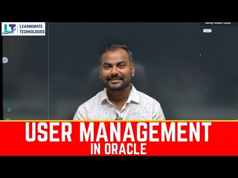User Management in Oracle Database | Oracle DBA Tutorial by Ankush Sir