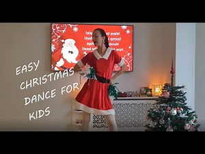 Easy Christmas Dance. Santa Claus Rocks