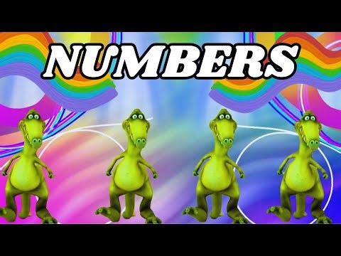 Counting 1-10 dinosaur edition
