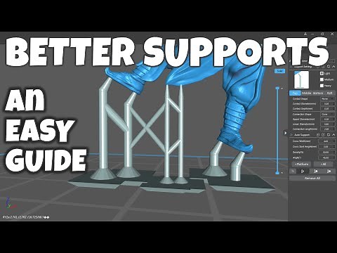 3D resin print supports [EASY GUIDE]