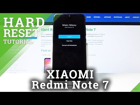 How to Hard Reset Xiaomi Redmi Note 7 – Remove Screen Lock