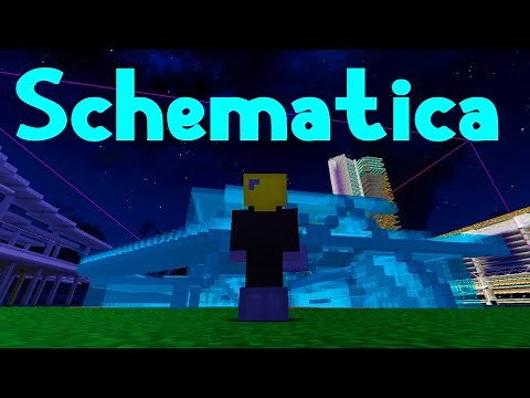 【minecraft】建築の補助をしてくれるMOD「Schematica」の導入と簡単な解説