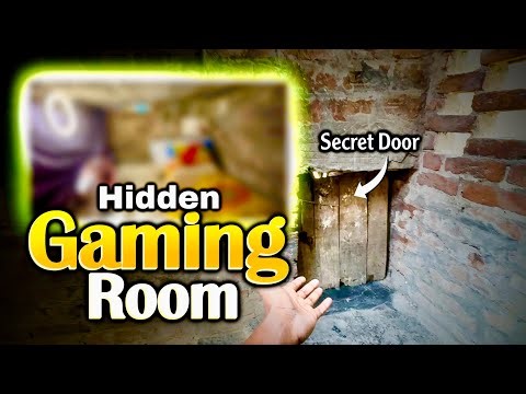 Secret Hidden Gaming Room | Childhood Dream