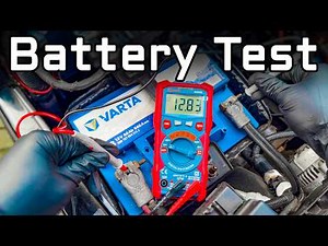 How to Test a Car Battery With a Multimeter
