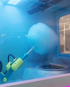 195K views · 127 reactions | It's the candy floss machine of the future 朗 | FOODbible | Facebook