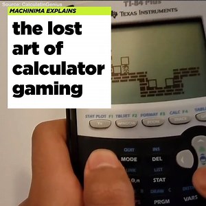 1.8M views · 5.2K reactions | Before smartphones, calculator games ruled the classroom  | Inside Gaming | Facebook