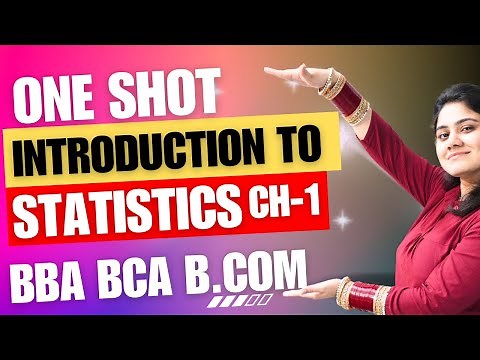 Introduction to Statistics|Statistics chapter-1|BBA|BCA|B.com|Dream Maths