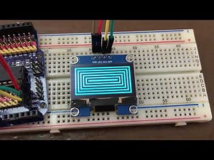 1.3" I2C OLED Arduino Demonstration