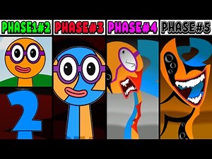All Phases in New Incredibox Sprunki Oc of Number 2: From Phase 1 to Phase 5