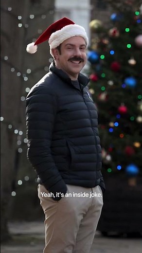 The holiday spirit is alive in Richmond. #TedLasso