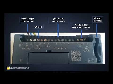 Siemens TIA Portal Tutorial (S7-1200 PLC_Hardware Overview)