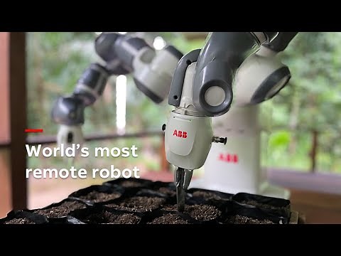 World's most remote robot