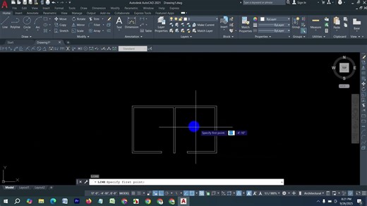 730K views · 8.2K reactions | AutoCAD Bangla Tutorial (Class-1) | মাত্র ৮ মিনিটে Building Plan বানান  | Engr Momin Ahmed | Facebook