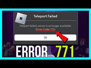 How to FIX Roblox Error Code 771 (2025)