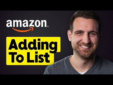 How to Add to List on Amazon