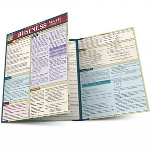 QuickStudy | Business Math Formulas Laminated Study Guide
