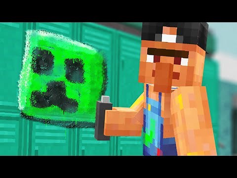 Minecraft Mobs if they Got Detention
