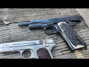 Colt 1903 Pocket: First shots in 100 years
