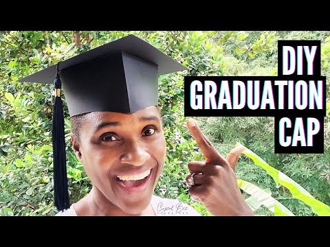 How to make a Graduation Cap | Paper Graduation Hat | DIY Grad Cap project Tutorial