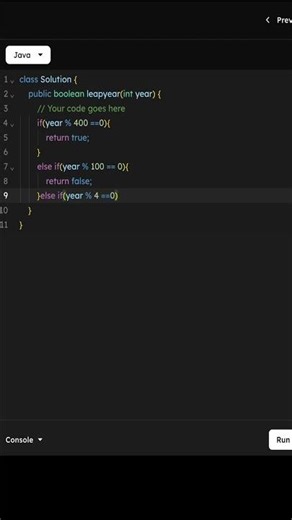 Is It a Leap Year? Java Coding Question Explained | Medium Level