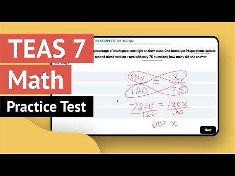 TEAS 7 Math Practice Test | Every Answer Explained