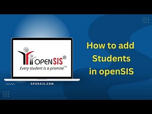 How to Add New Students in openSIS | Easy Setup Tutorial | #Student Management Software #SaaS