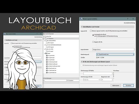 Layout(buch) richtig nutzen | Ordnerstruktur & Layouts erstellen | Zeichnung platzieren [ArchiCAD]